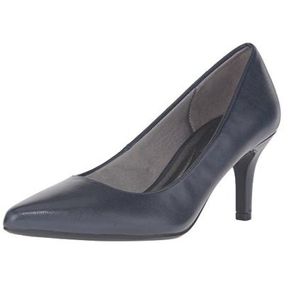 LifeStride Women's Sevyn Dress Pump, Luxe Navy 4,8. M