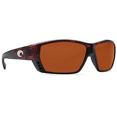 Costa Del Mar Tuna Alley C-Mate 2.50 Sunglasses, Tortoise, Copper 580P Lens
