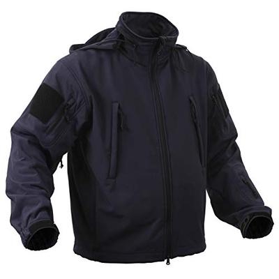 Rothco Special Ops Tactical Soft Shell Jacket, Midnight Navy Blue, M
