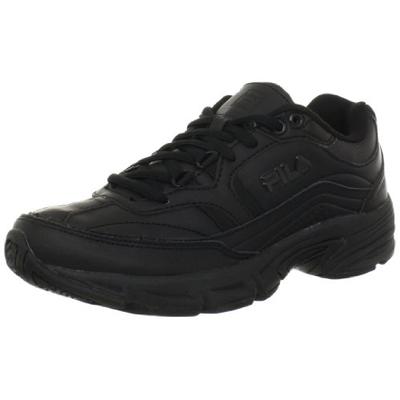 Fila Women's Memory Workshift Cross-Training Shoe,Black/Black/Black,9.5 M US