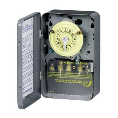 Intermatic 208/277 V Time Switch DPST Steel Case