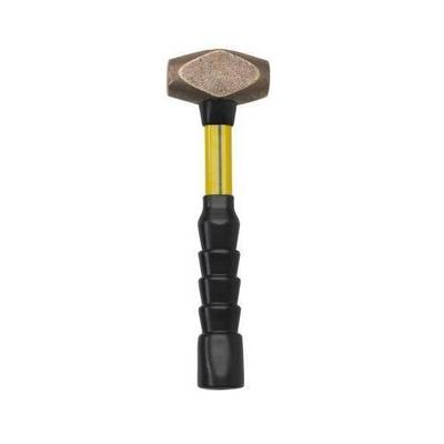 Nupla Hammer. 64 oz. Brass Hammer with Super Grip, Fiberglass Handle 30040