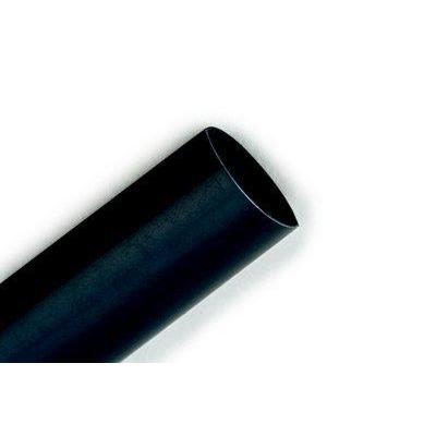 3M Black Polyolefin Heat Shrink Tubing - 100 ft Length - 2:1 Shrink Ratio - +212 F Shrink Temp - FP3