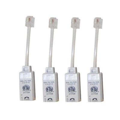 4 Inline Dsl Filters White Box